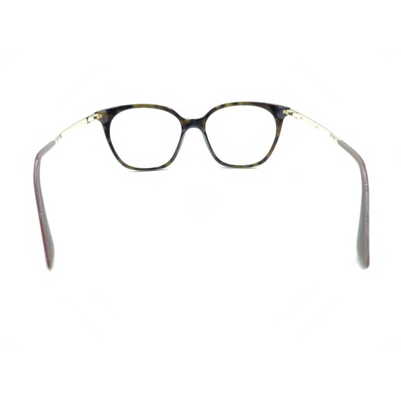 Prada VPR 11T 2AU-1O1 Tortoise Brown Gold Eyeglasses Frames 53-17 140 Italy - Picture 5 of 12